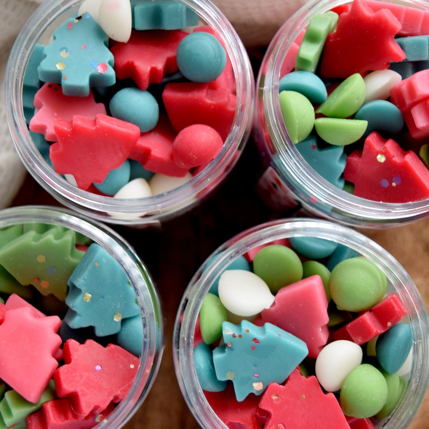Christmas Tree Elf Sweat Wax Melt Jar