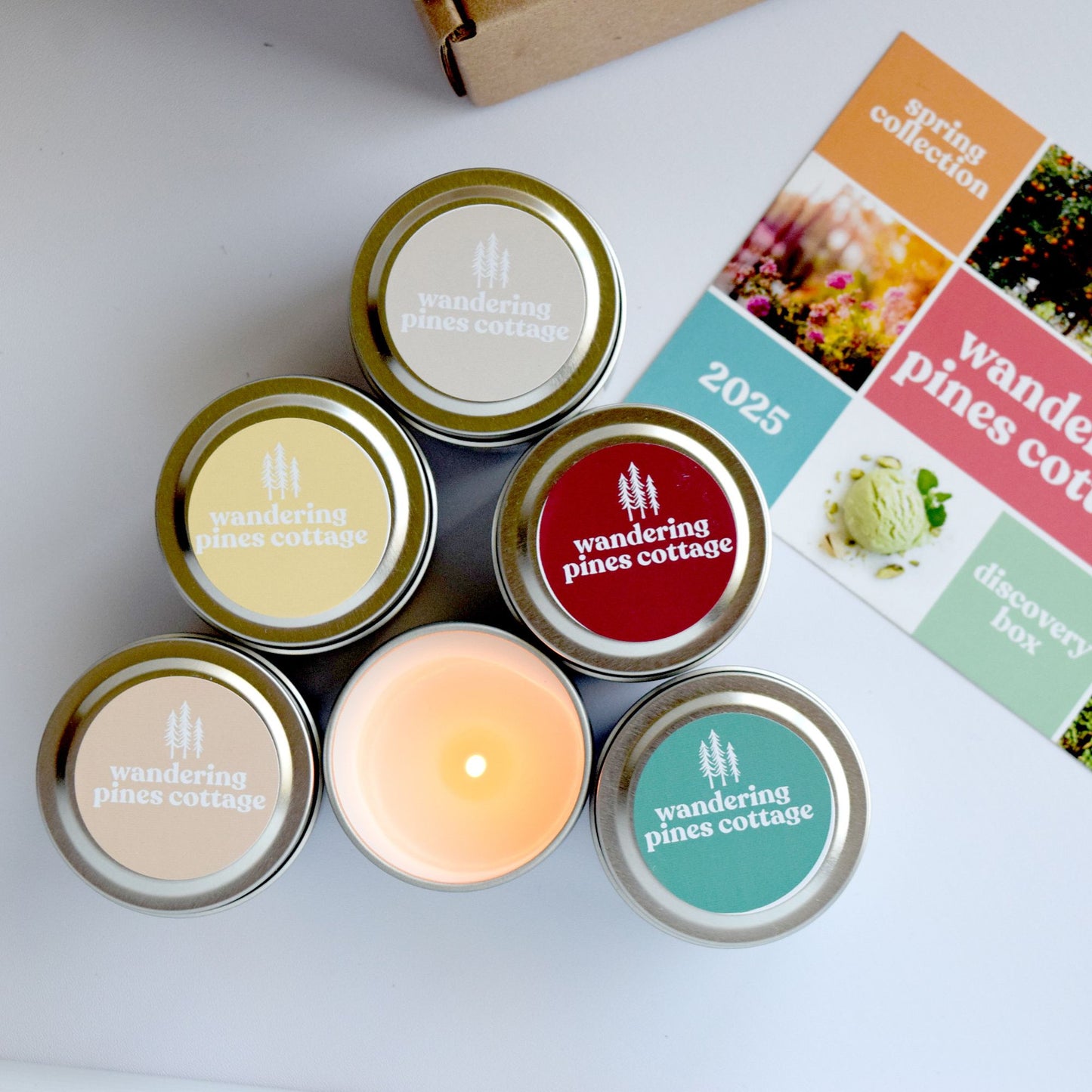 Spring Discovery Box Candles