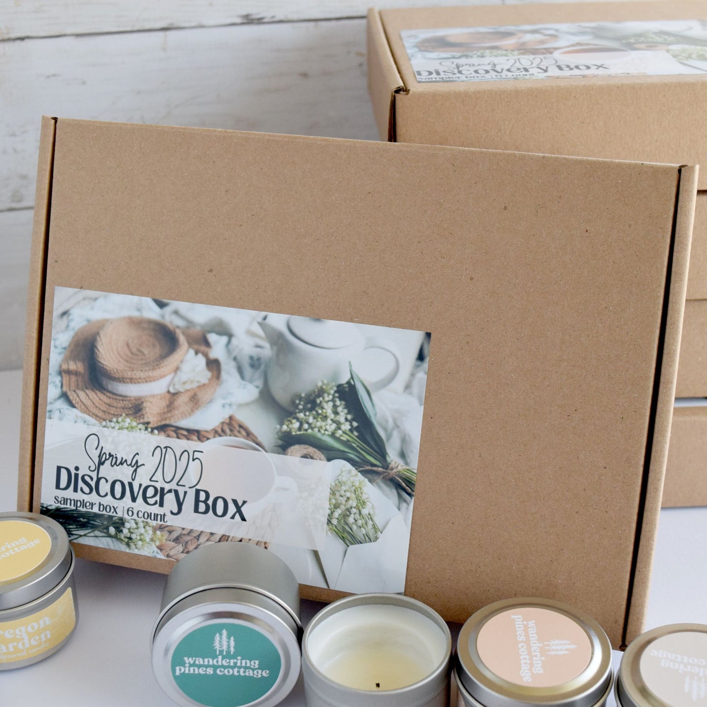 Spring Discovery Box Candles