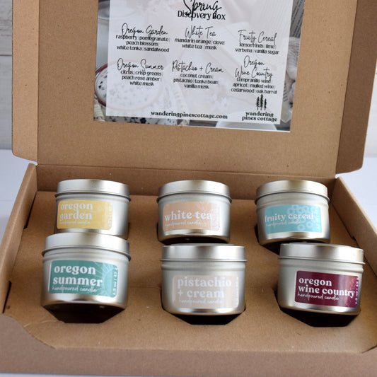 Spring Discovery Box Candles