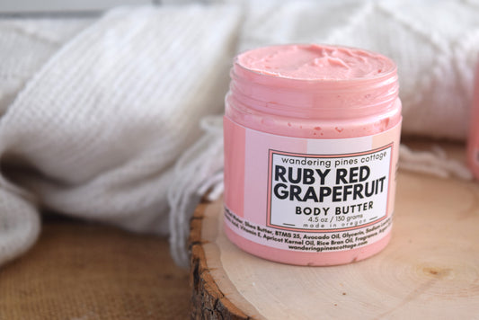 Grapefruit lotion - wandering pines cottage