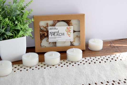 Gingered Peach Tealights
