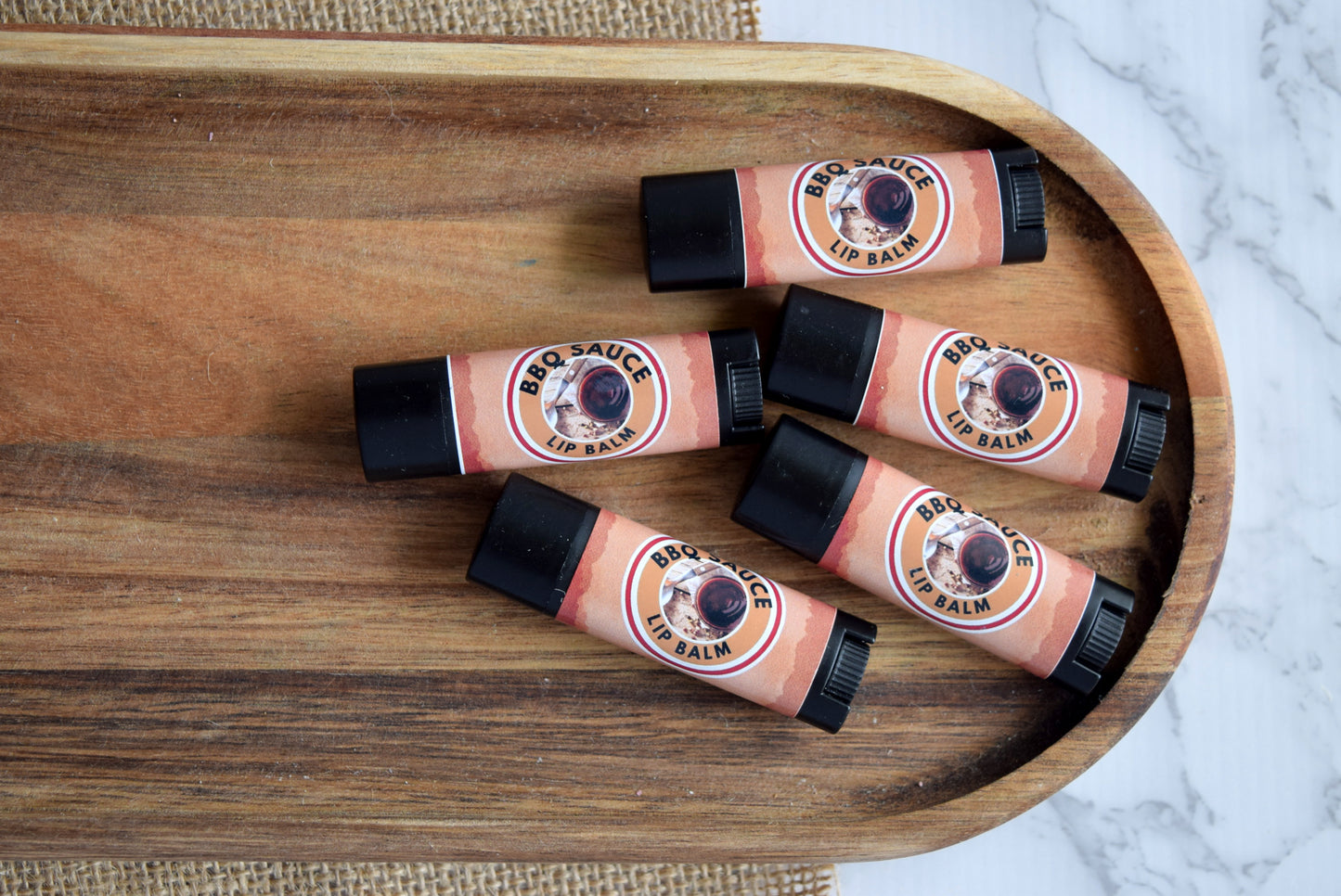 BBQ Sauce Lip Balm