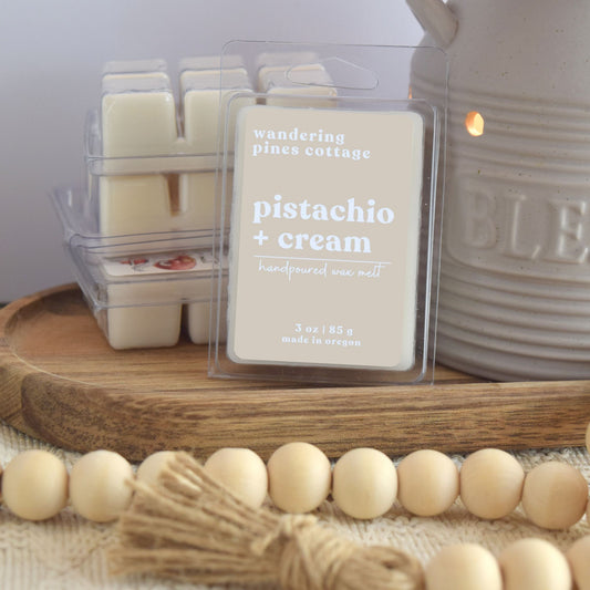 Pistachio and Cream Wax Melt
