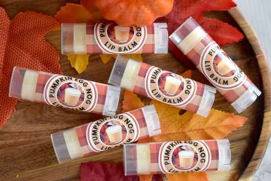 Pumpkin Eggnog Lip Balm