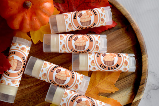 Pumpkin Cupcake Lip Balm