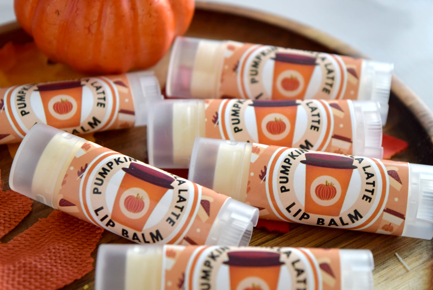 Pumpkin Vanilla Latte Lip Balm