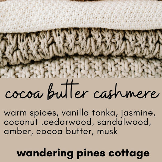Cocoa Butter Cashmere Wax Melt