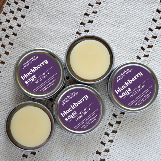 Blackberry Sage Solid Lotion