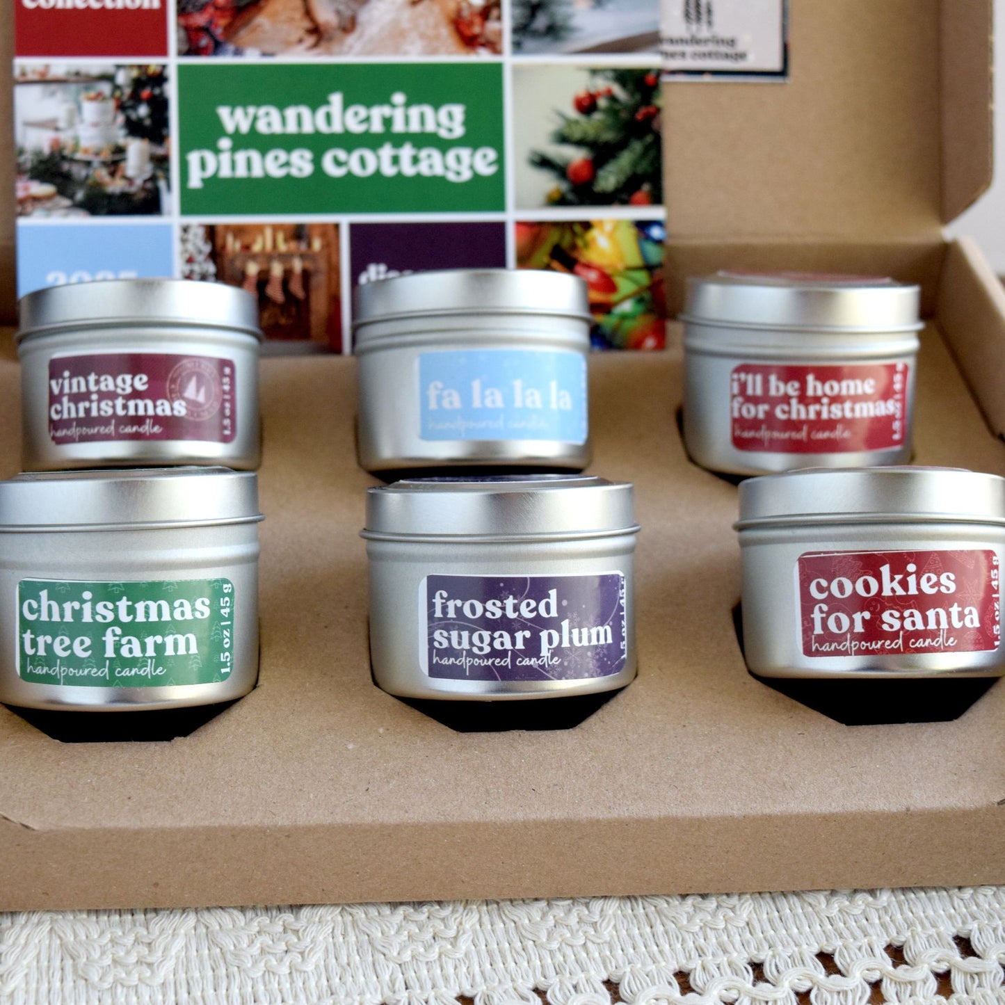 Christmas Holiday Discovery Box Candles