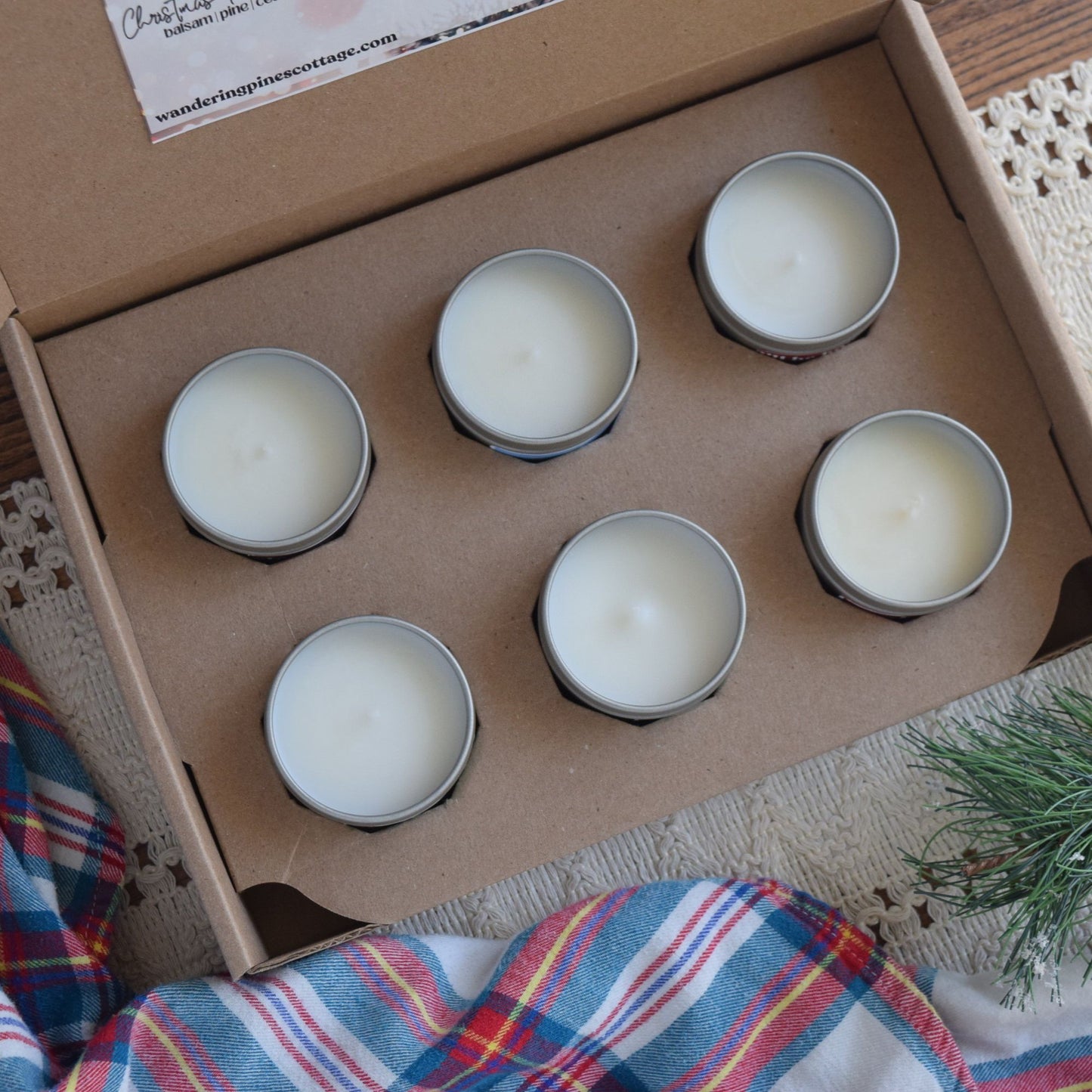 Christmas Holiday Discovery Box Candles