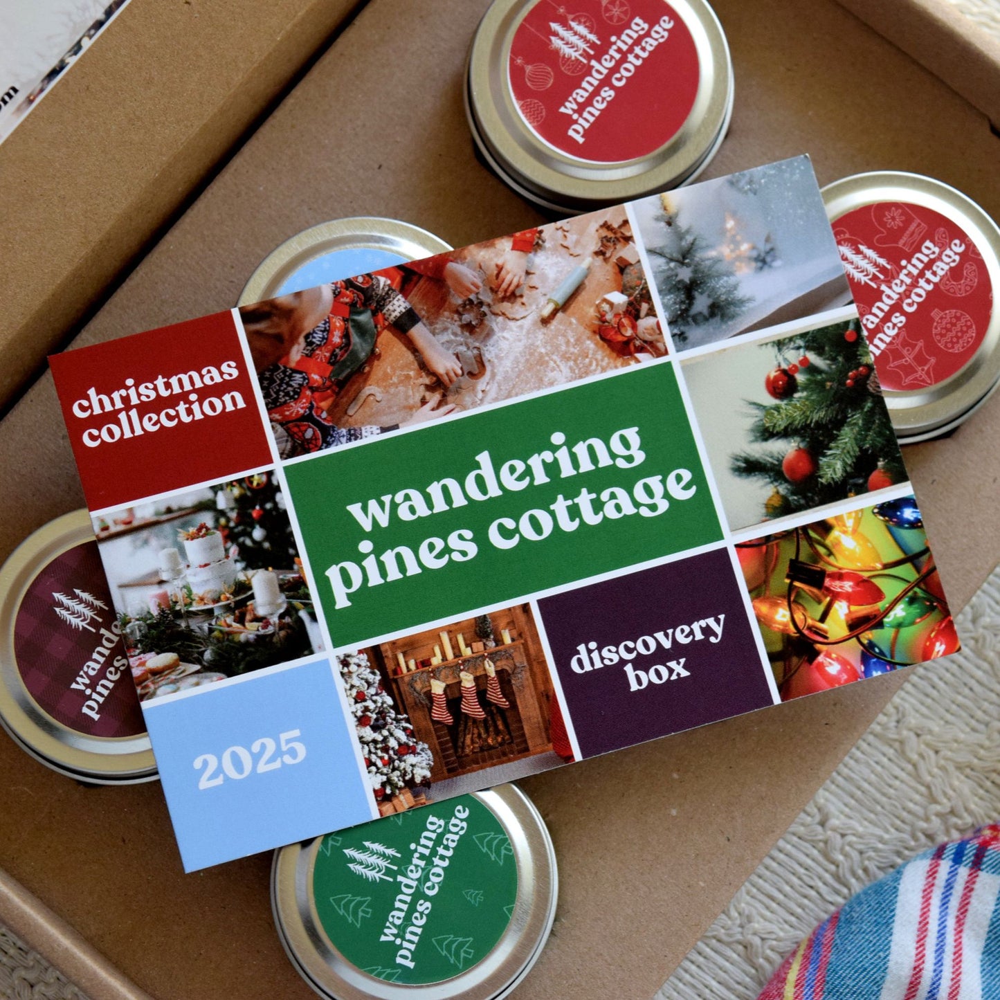 Christmas Holiday Discovery Box Candles