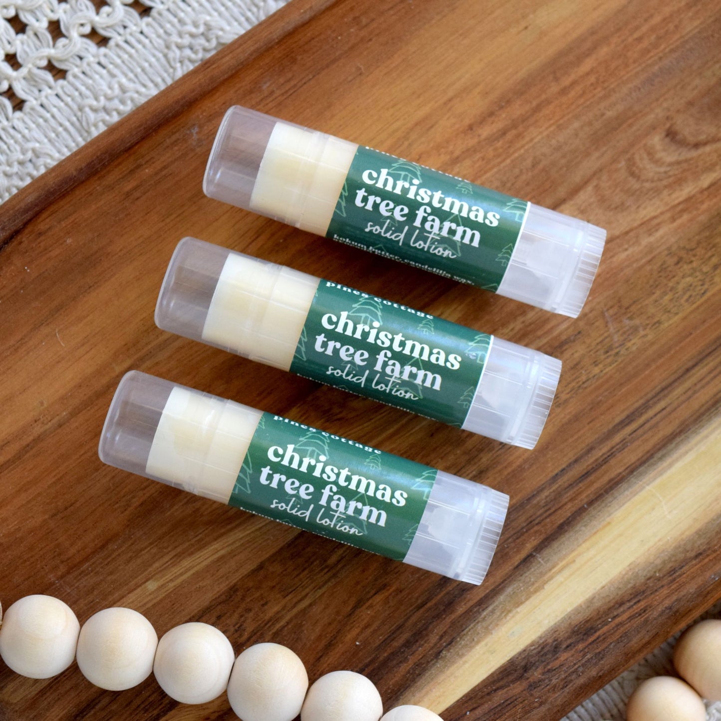 Christmas Tree Farm Travel Solid Body Butter