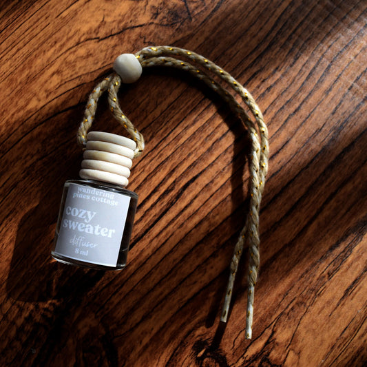 Cozy Sweater Hanging Car Diffuser