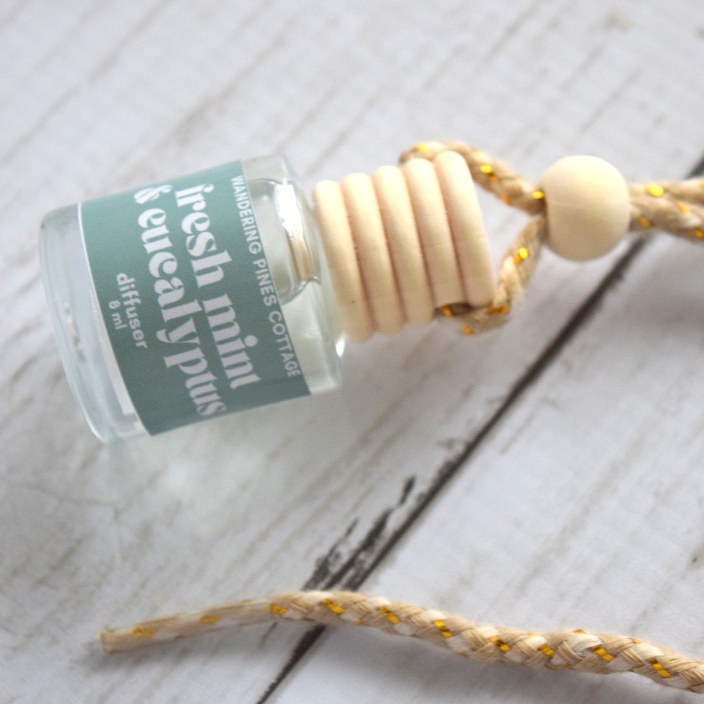 Fresh Mint and Eucalyptus Hanging Car Diffuser