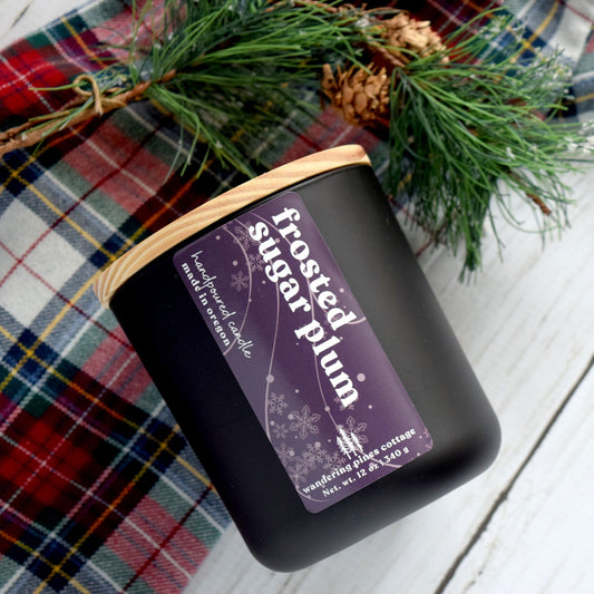 Frosted Sugar Plum 12 oz Candle