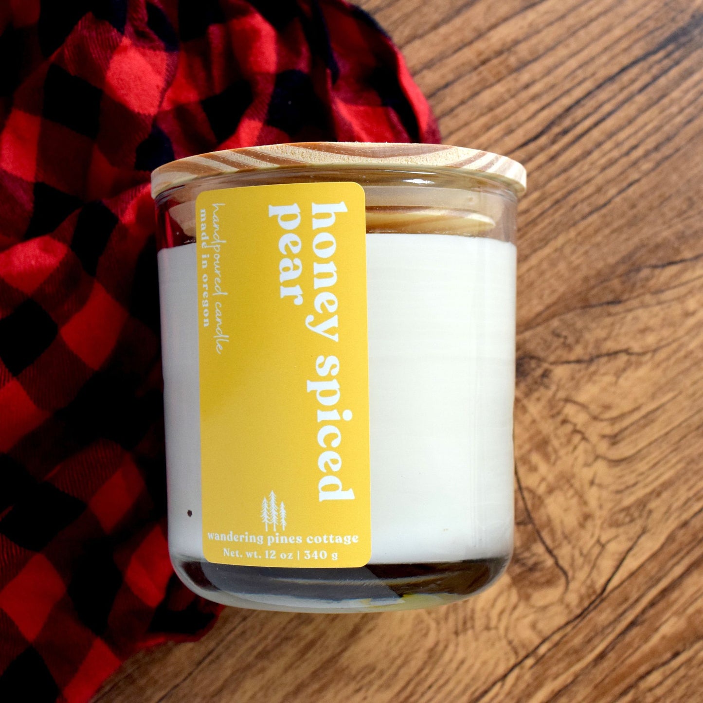 Honey Spiced Pear Large Candle