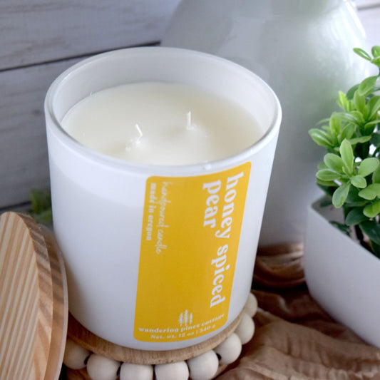 Honey Spiced Pear Large Candle