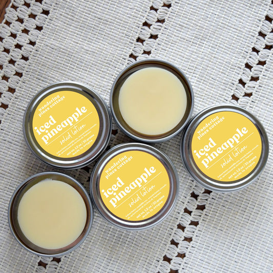 Iced Pineapple Solid Lotion