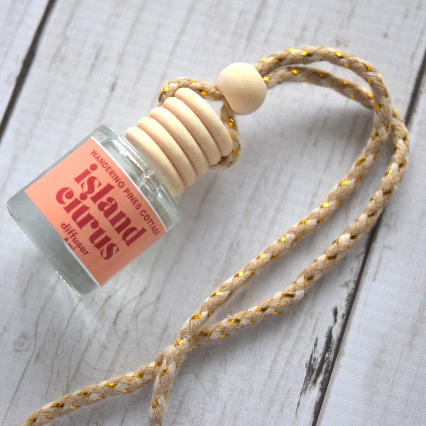 Island Citrus Hanging Car Diffuser