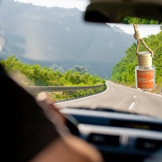 Mango and Coconut Milk Hanging Car Diffuser