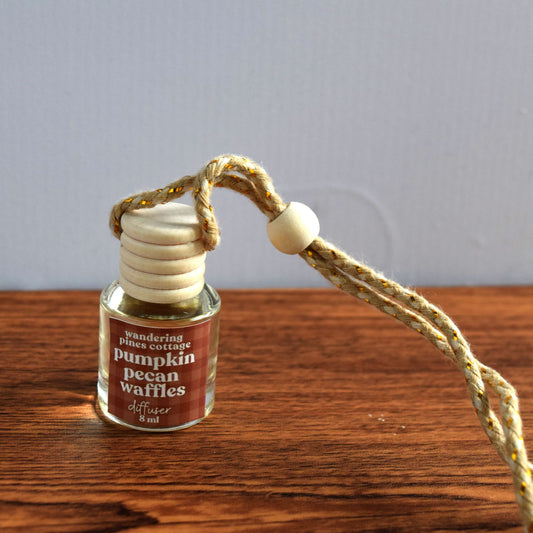 Pumpkin Pecan Waffles Hanging Car Diffuser