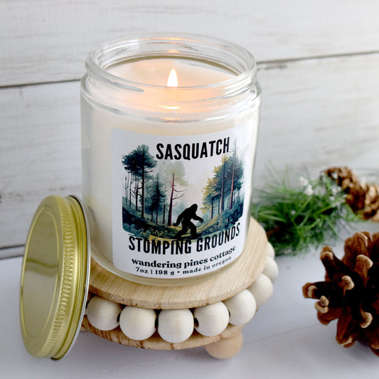 Pacific Northwest Sasquatch Candle Gift Set