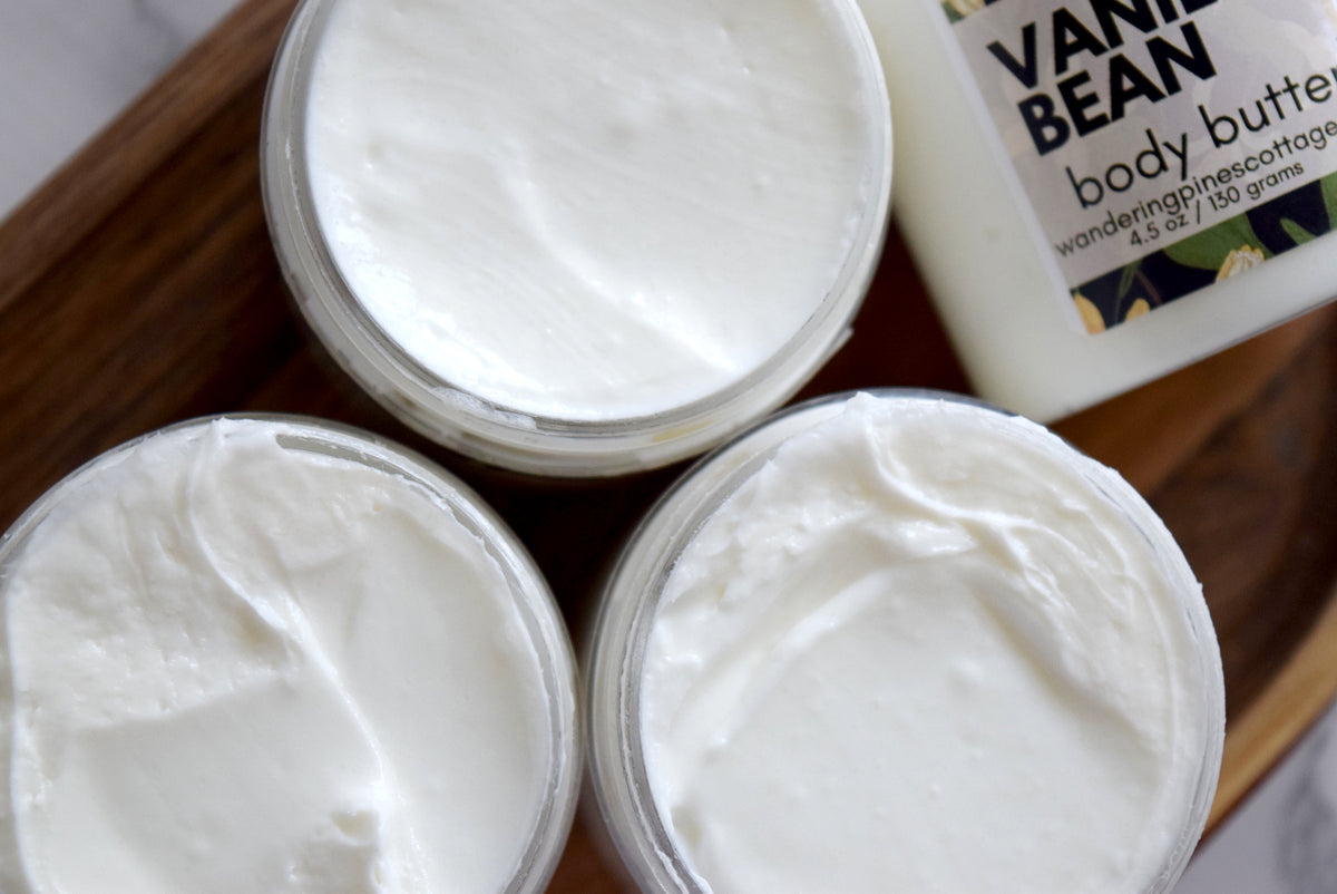 Vanilla Bean Body Butter Wandering Pines Cottage