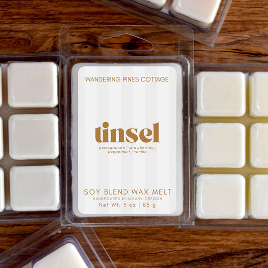 Tinsel Christmas Wax Melt