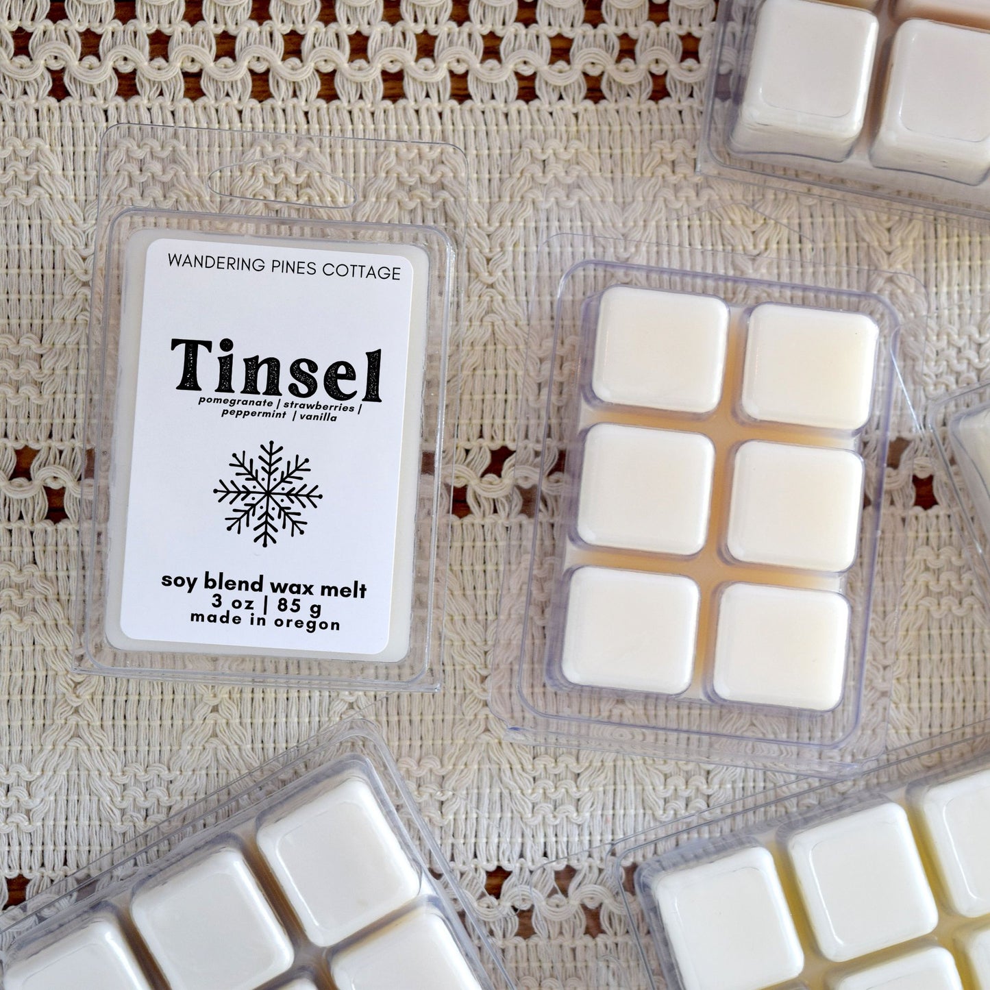 Tinsel Christmas Wax Melt