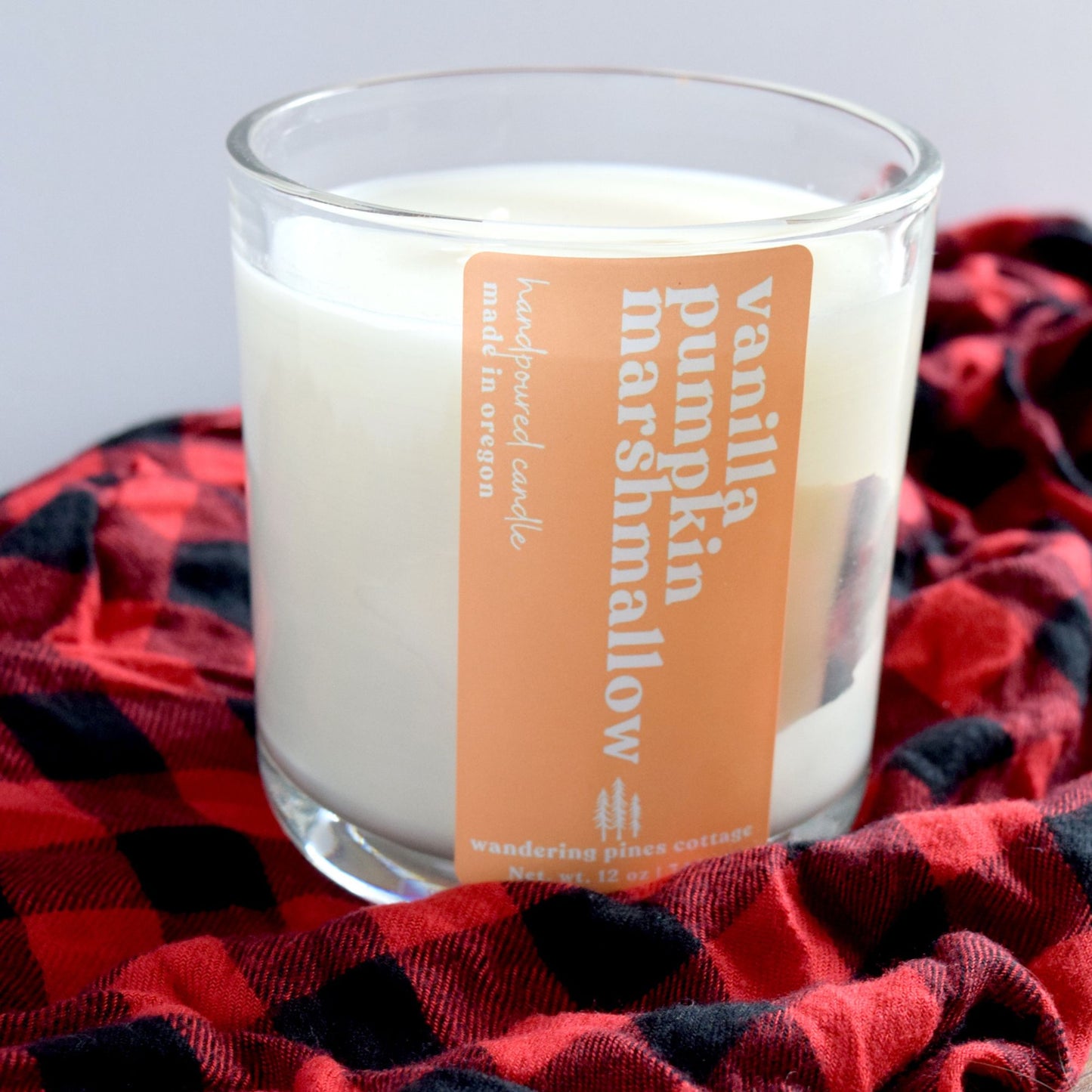 Vanilla Pumpkin Marshmallow Large Candle
