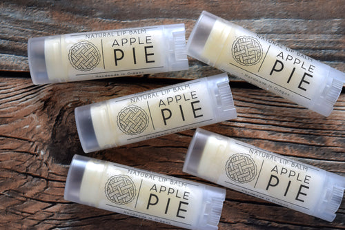 Apple Pie Flavored Lip balm - wandering pines cottage