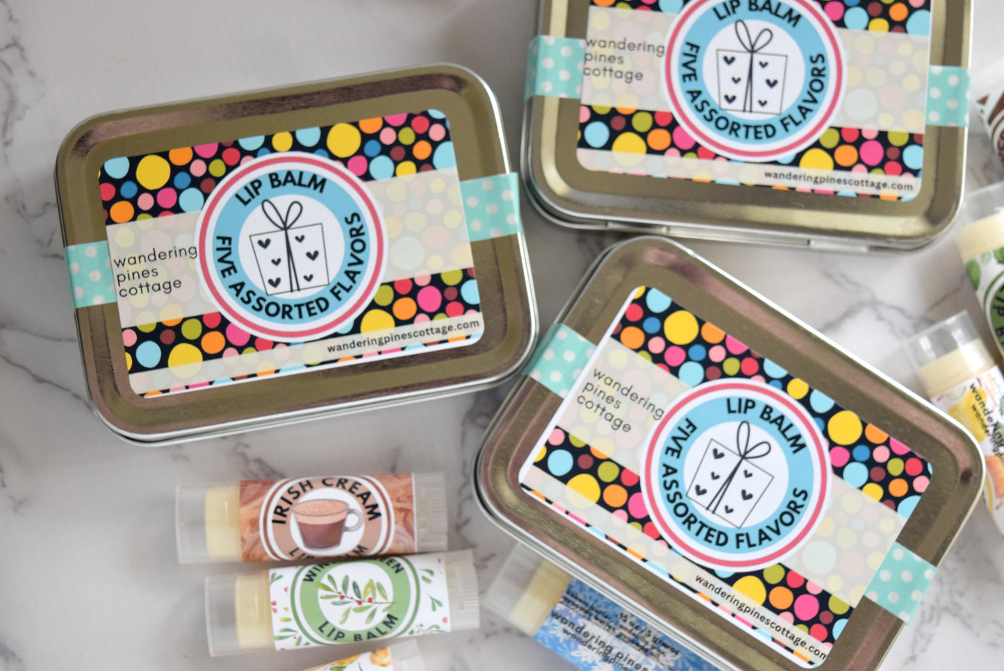 Lip Balm Gift Tin Bundle Assortment