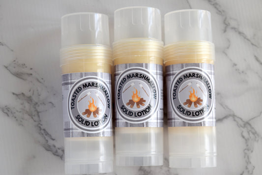 Solid lotion toasted marshmallow - wandering pines cottage