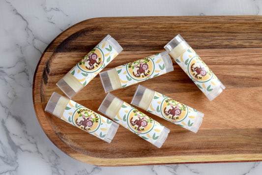 lip balm monkey farts - wandering pines cottage