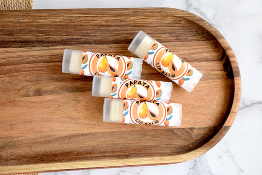 Papaya Lip Balm