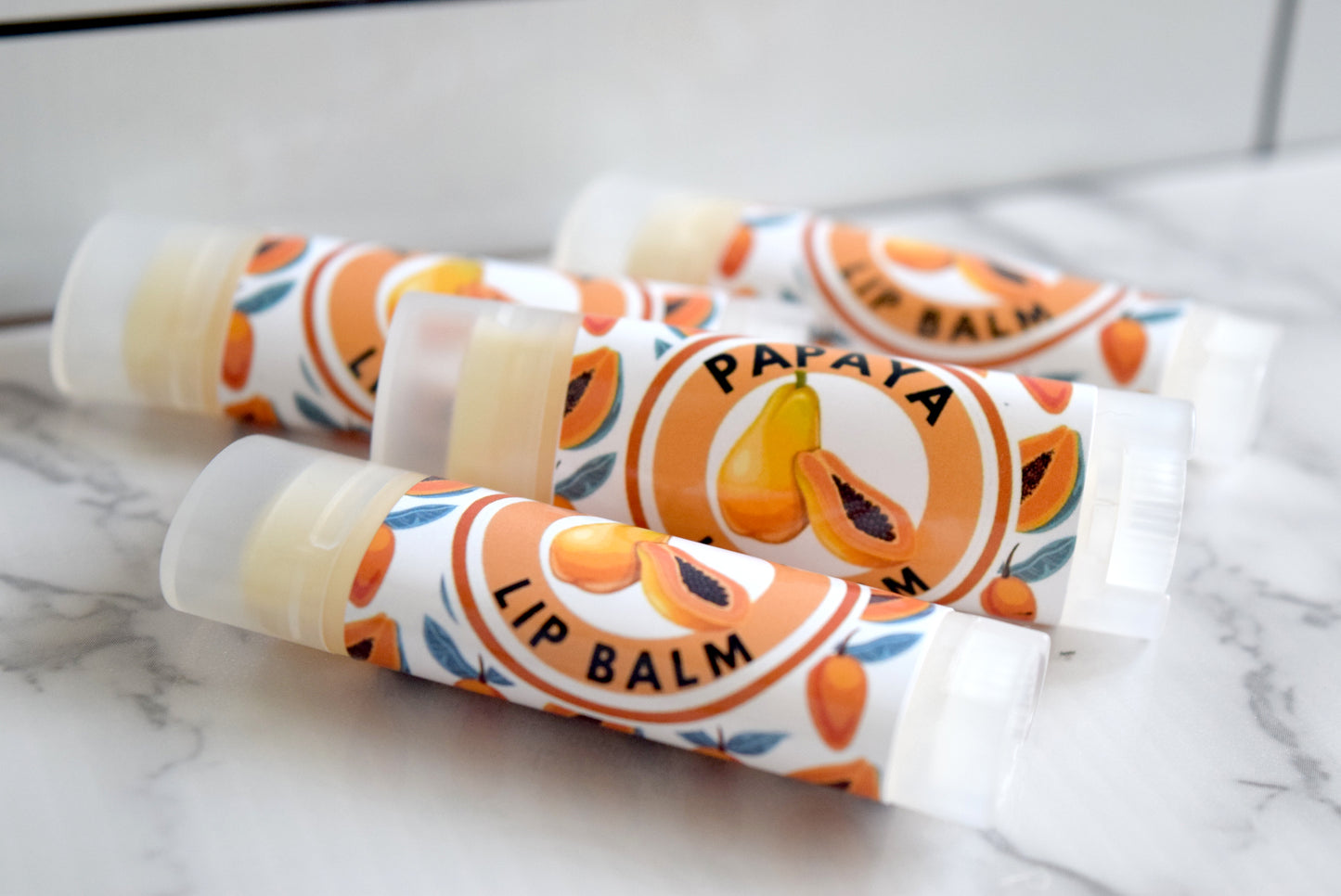 Papaya Lip Balm