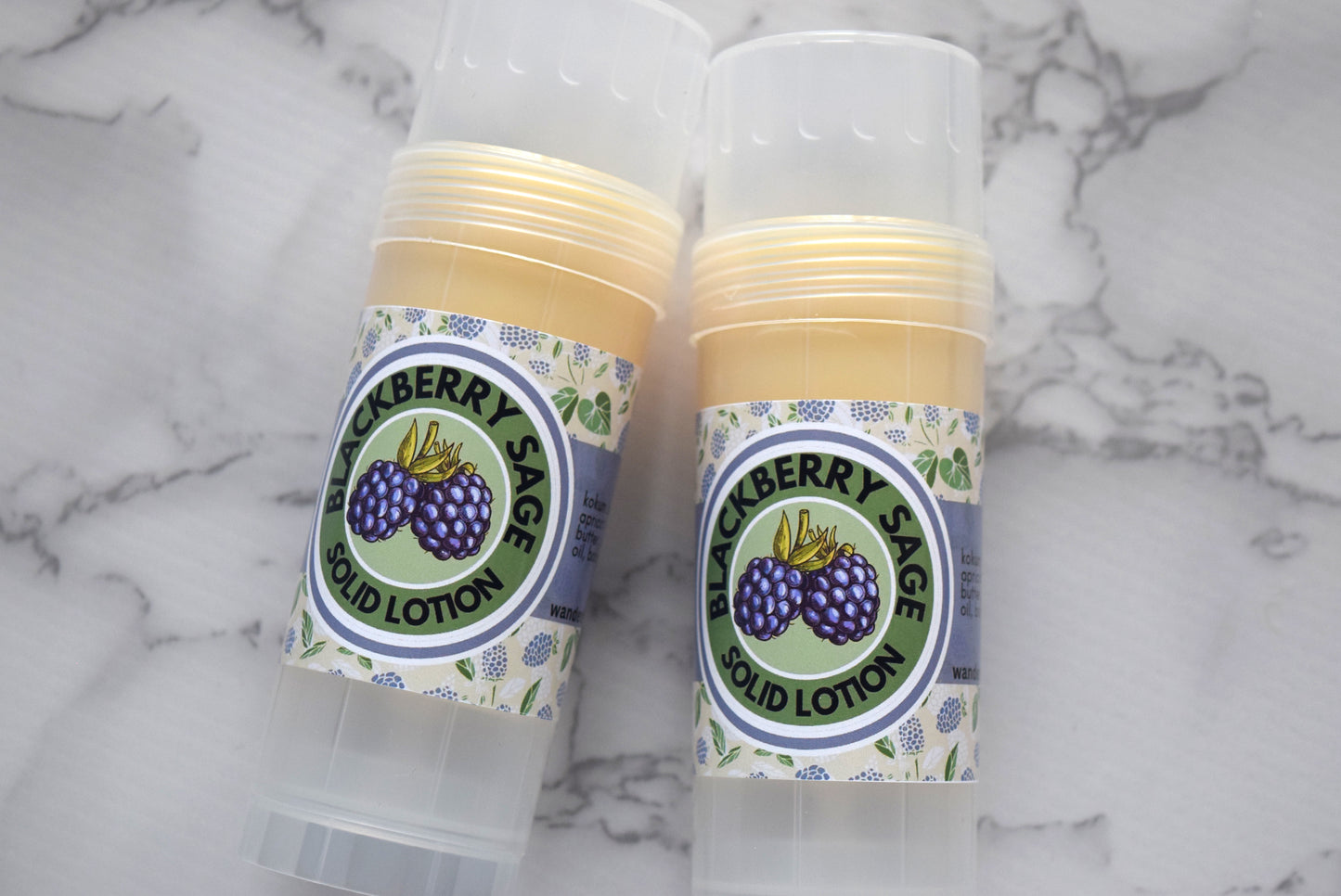 Blackberry Sage Solid Lotion