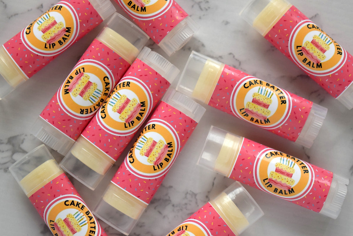 Cake Batter Lip Balm Wandering Pines Cottage