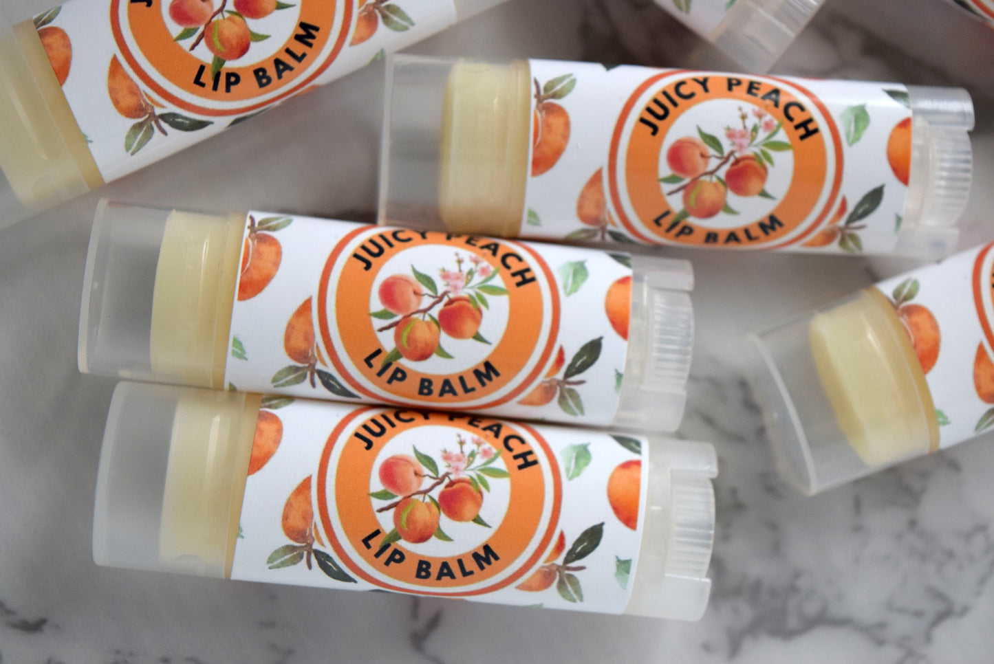 Peach Lip balm