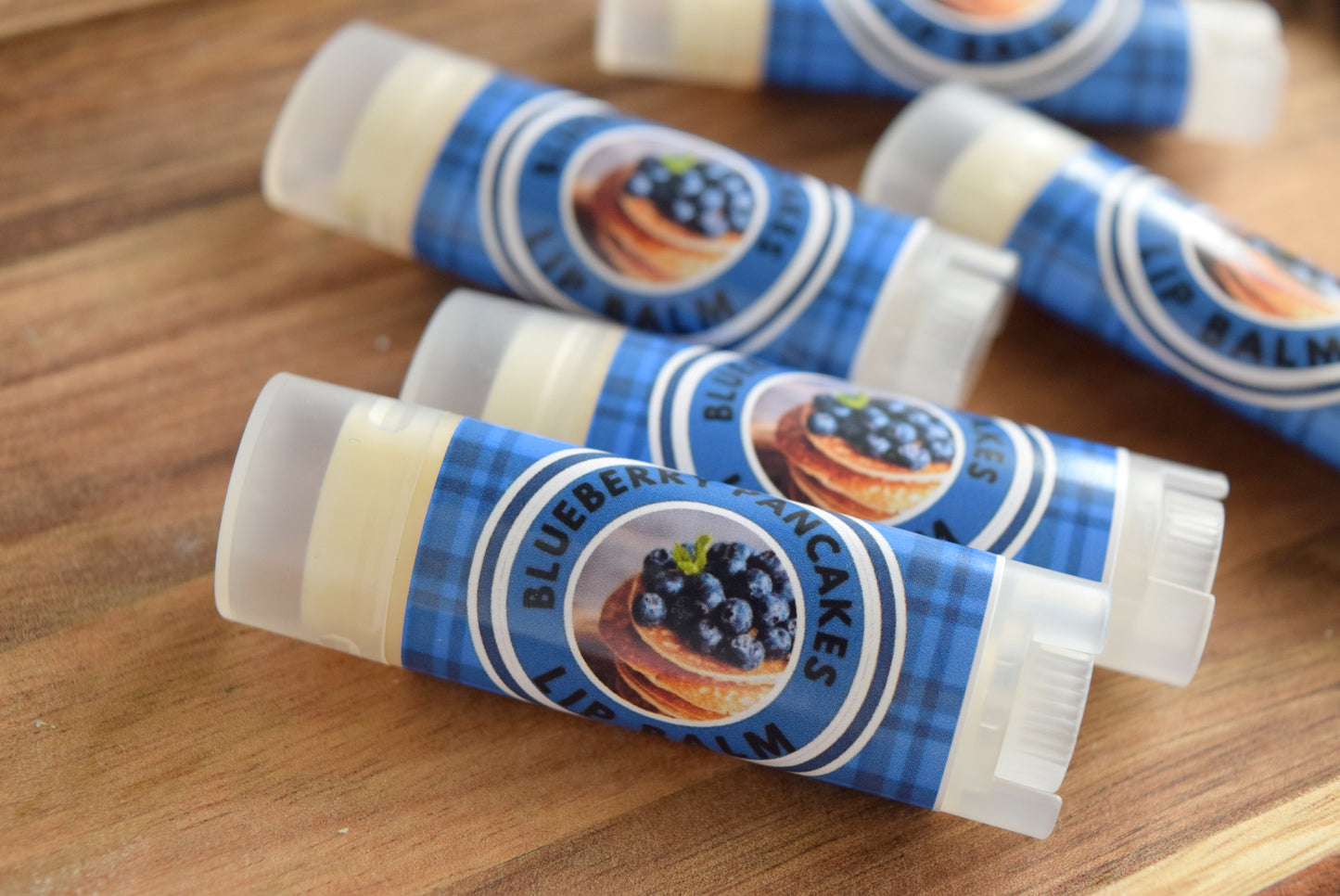 blueberry pancakes lip balm- wandering pines cottage