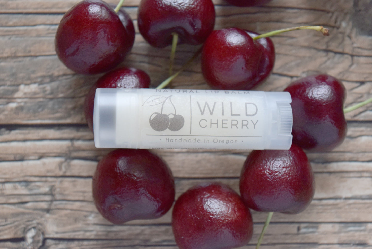 Wild Cherry Vegan Lip balm - Wandering Pines Cottage