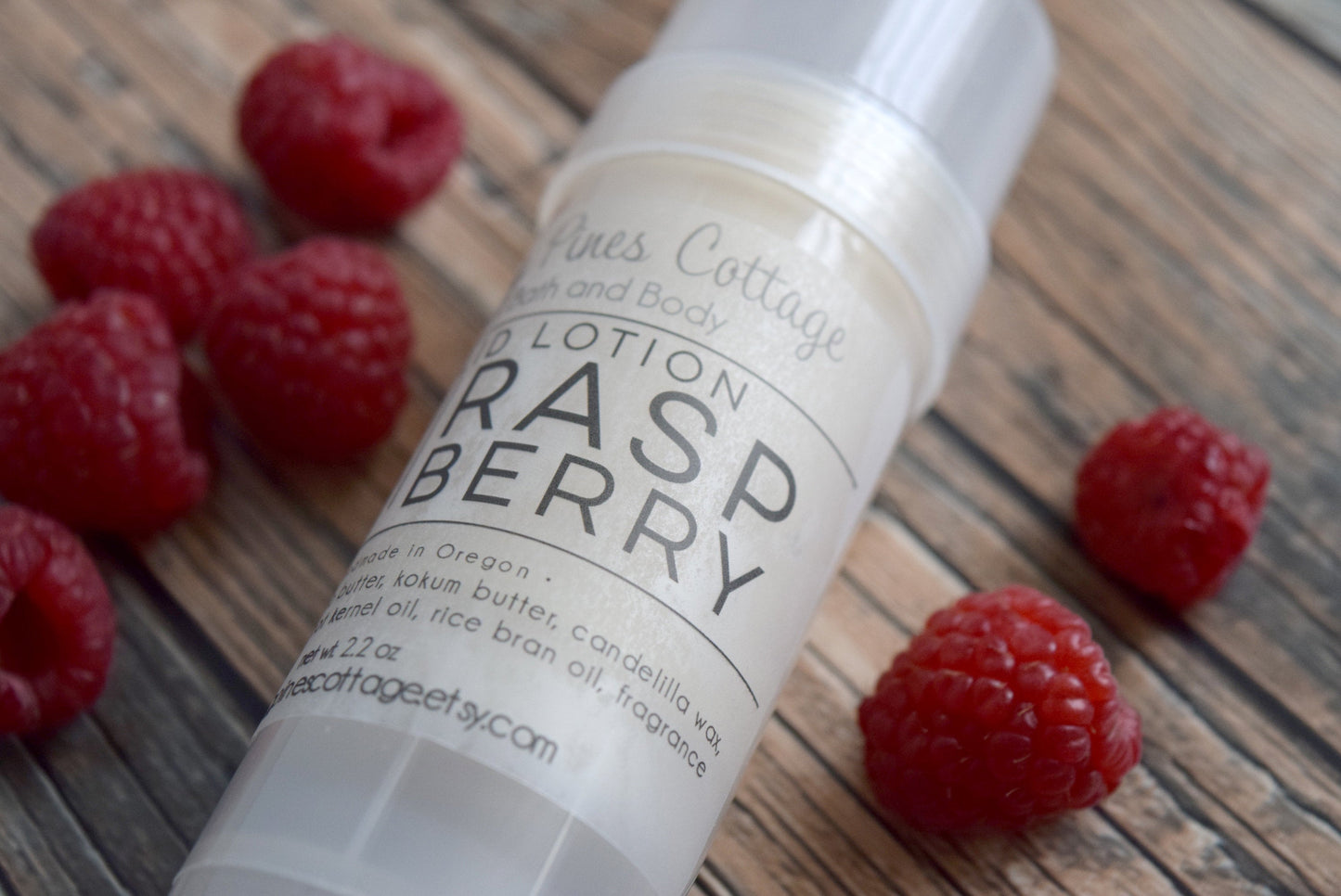 Raspberry Solid Lotion Bar
