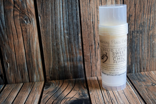 Sweet Orange Chili Pepper Solid Lotion