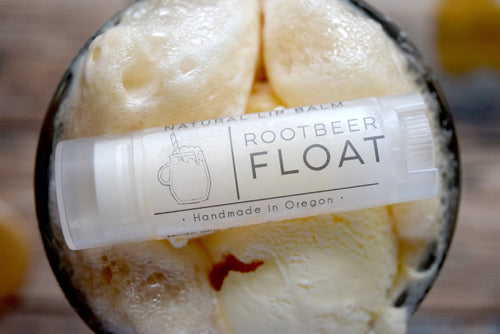 Root beer float lip balm