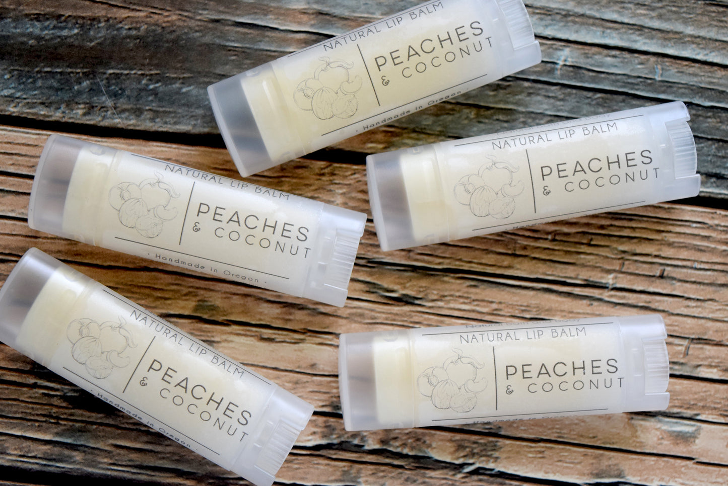 Peaches and Coconut Lip Balm