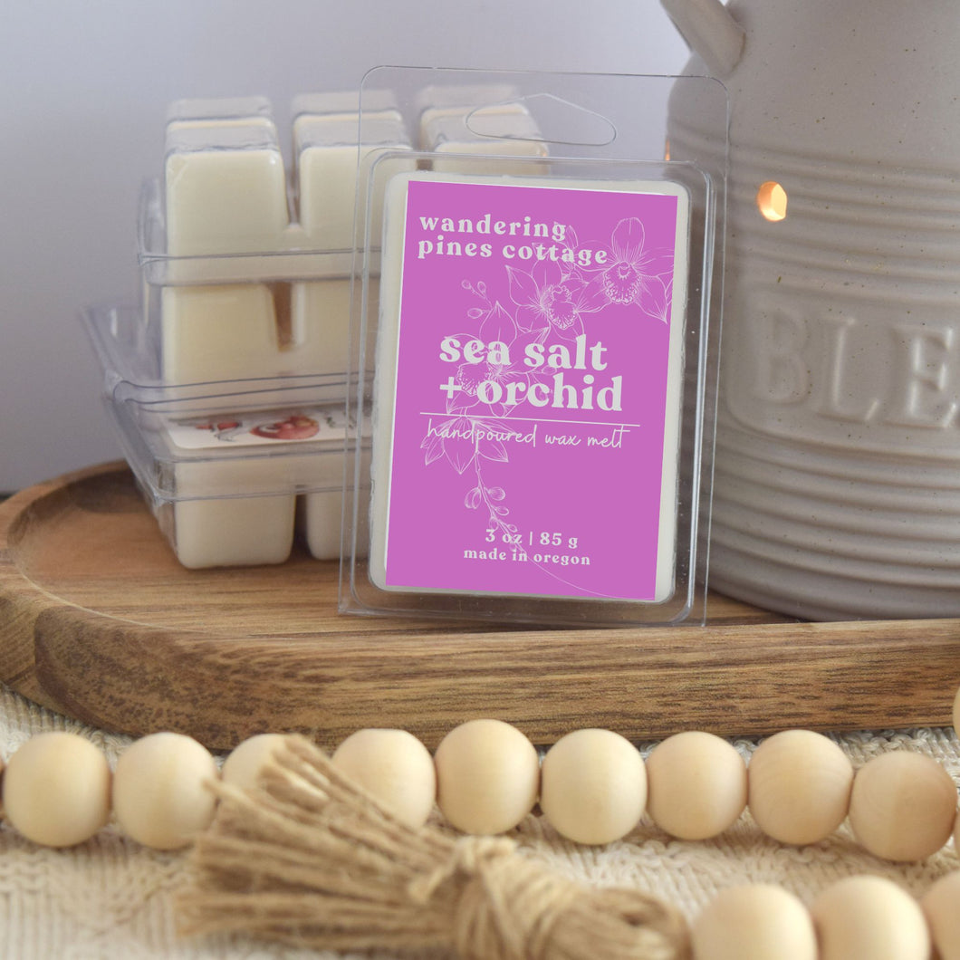 Sea Salt and Orchid Wax Melt