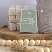 Load image into Gallery viewer, Fresh Mint Eucalyptus Wax Melt