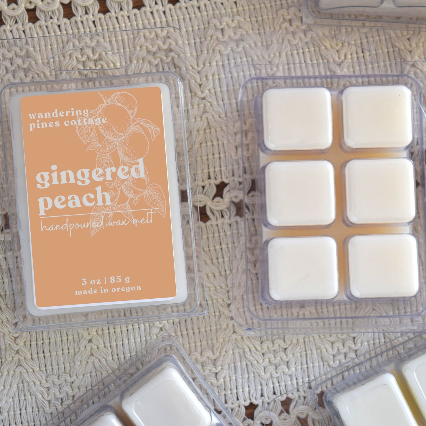 Gingered Peach Wax Melt