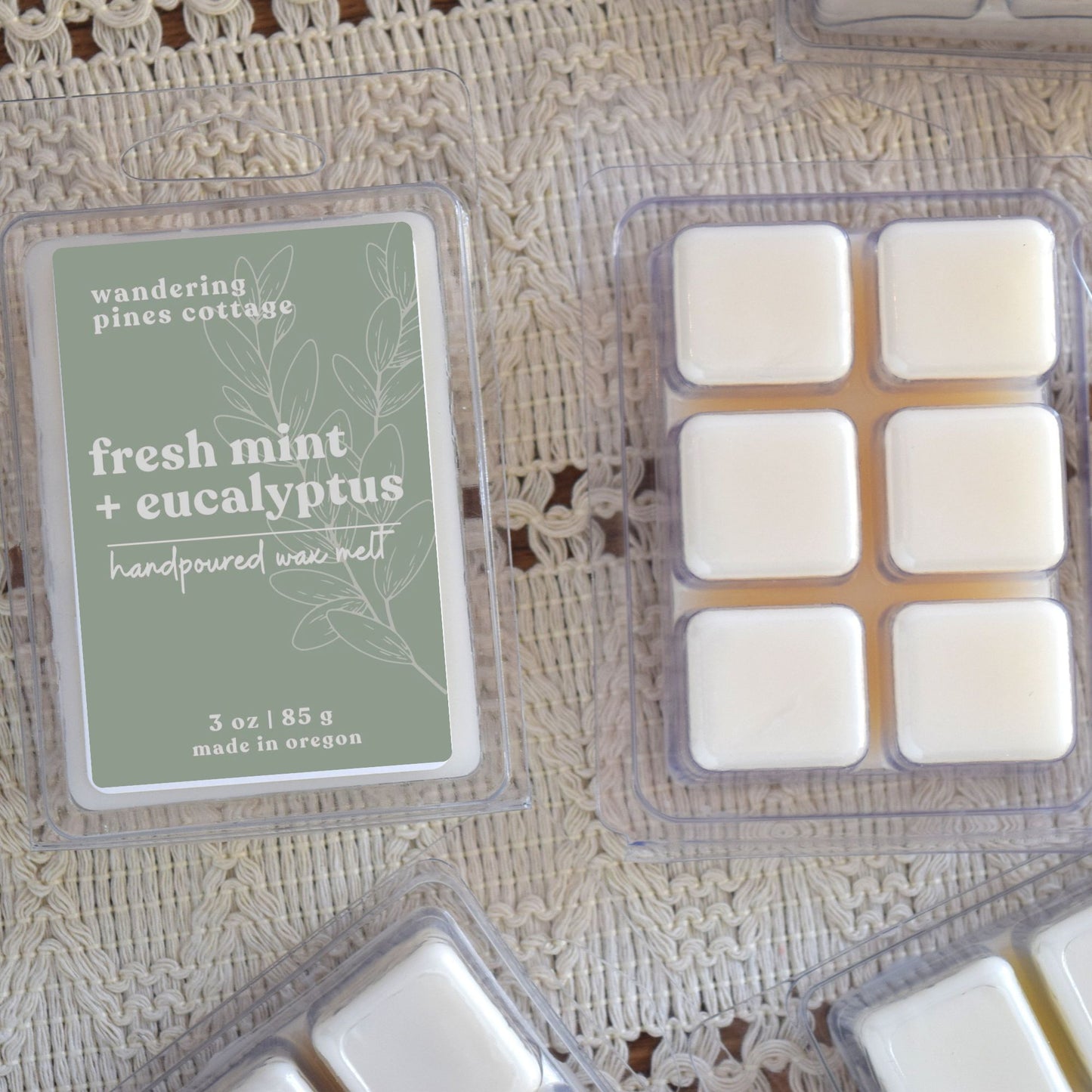 Fresh Mint Eucalyptus Wax Melt